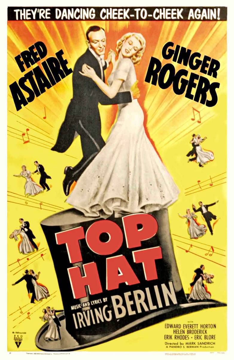 Poster of Top Hat - EE.UU