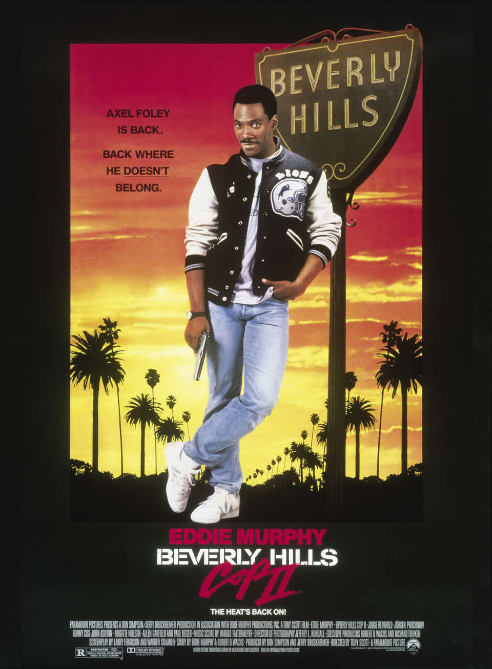 Poster of Beverly Hills Cop II - Estados Unidos