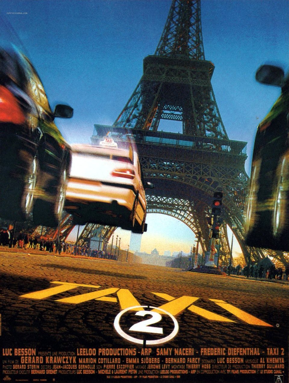 Poster of Taxi 2 - Francia