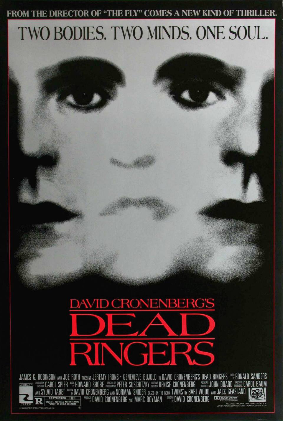 Poster of Dead Ringers - Estados Unidos