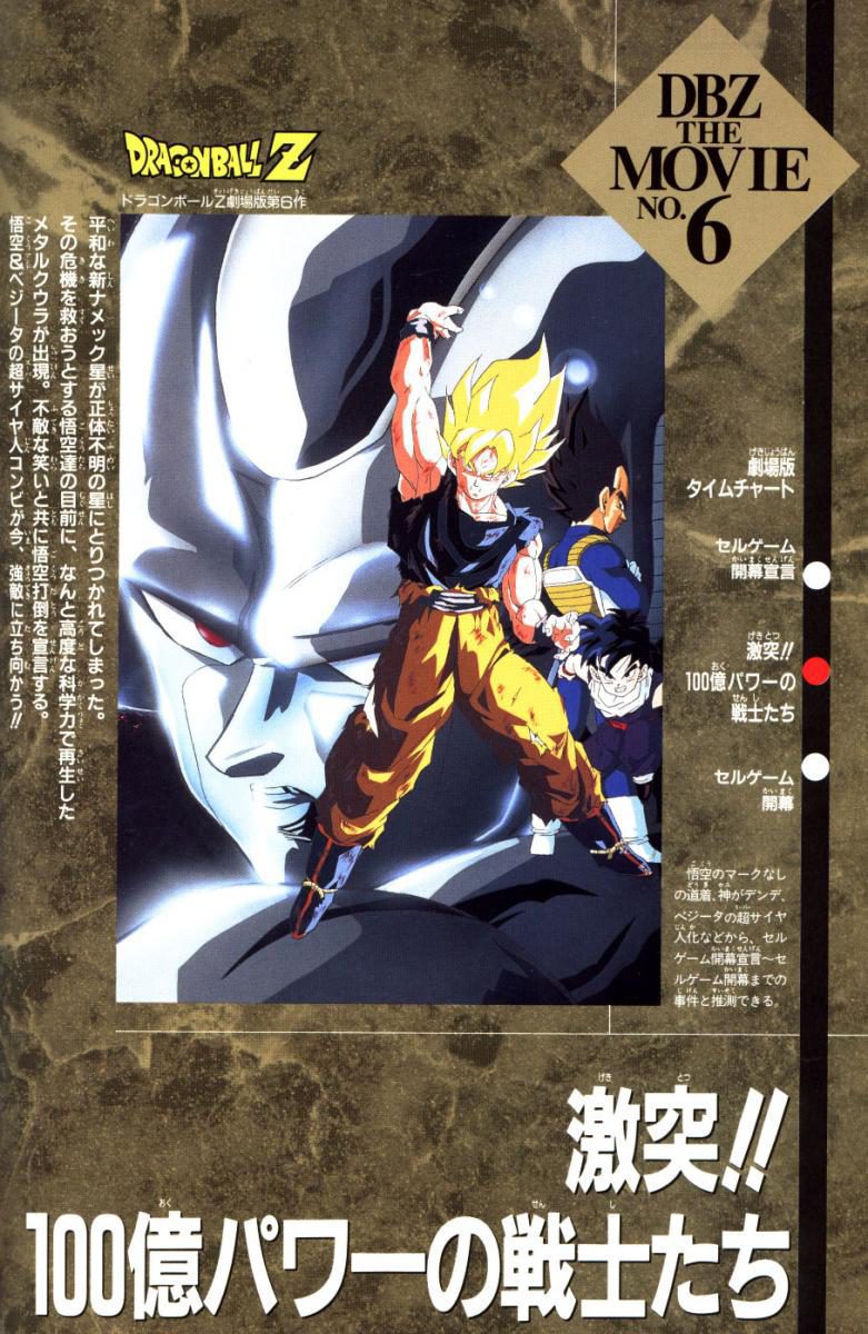 Poster of Dragon Ball Z: The Return of Cooler - Japón