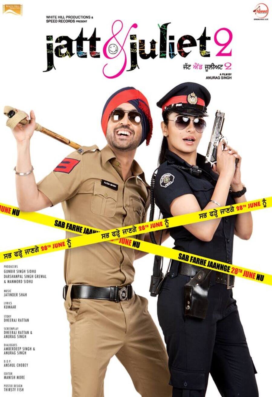 Poster of Jatt & Juliet 2 - Reino Unido