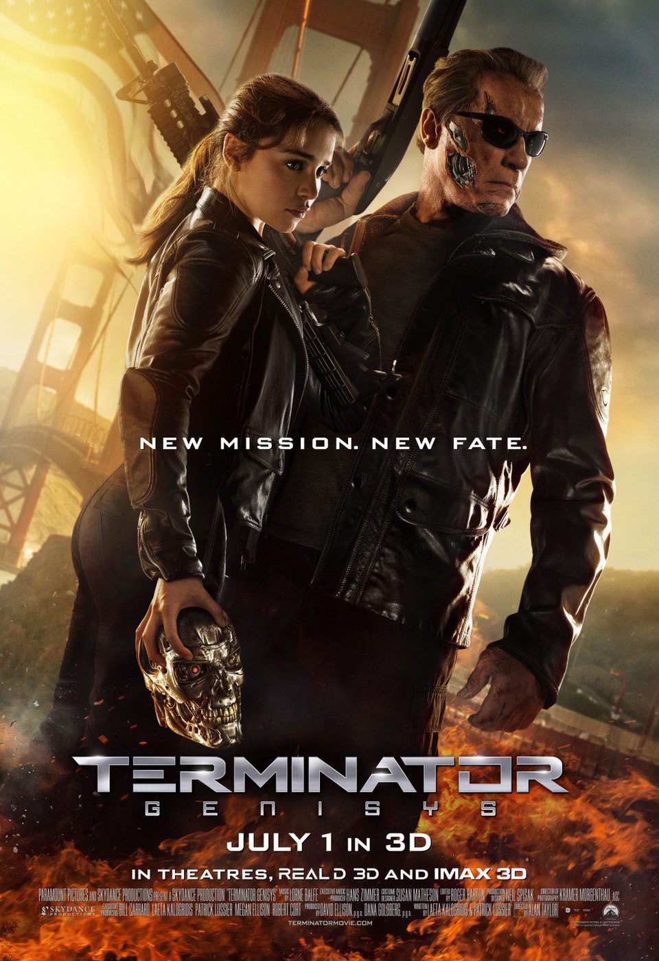 Poster of Terminator Genisys - EEUU 2