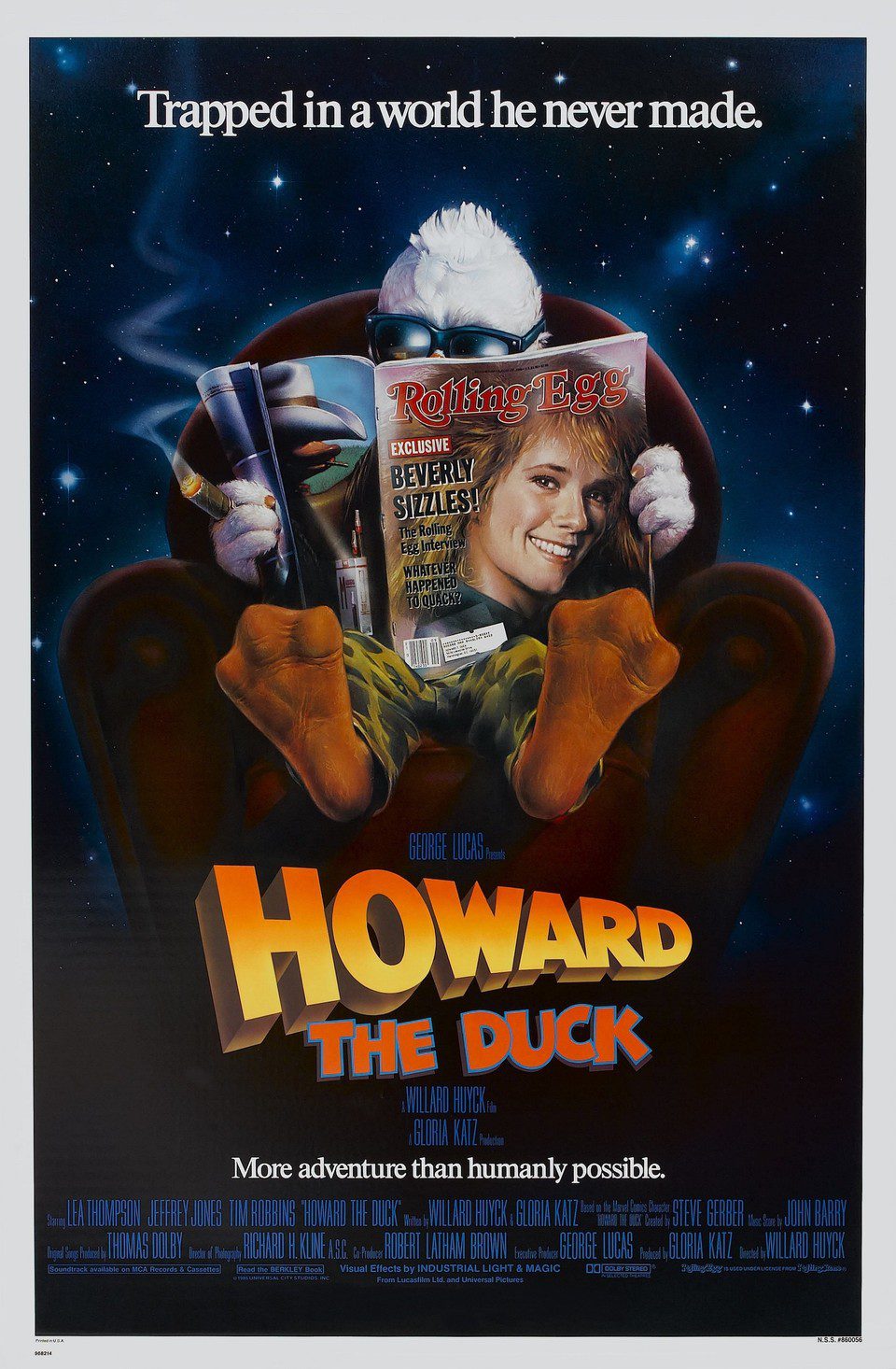 Poster of Howard the Duck - EEUU