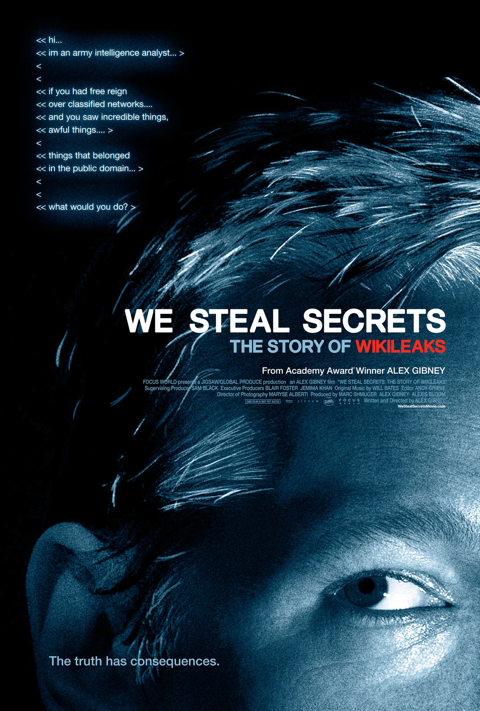 Poster of We Steal Secrets: The Story of WikiLeaks - EEUU