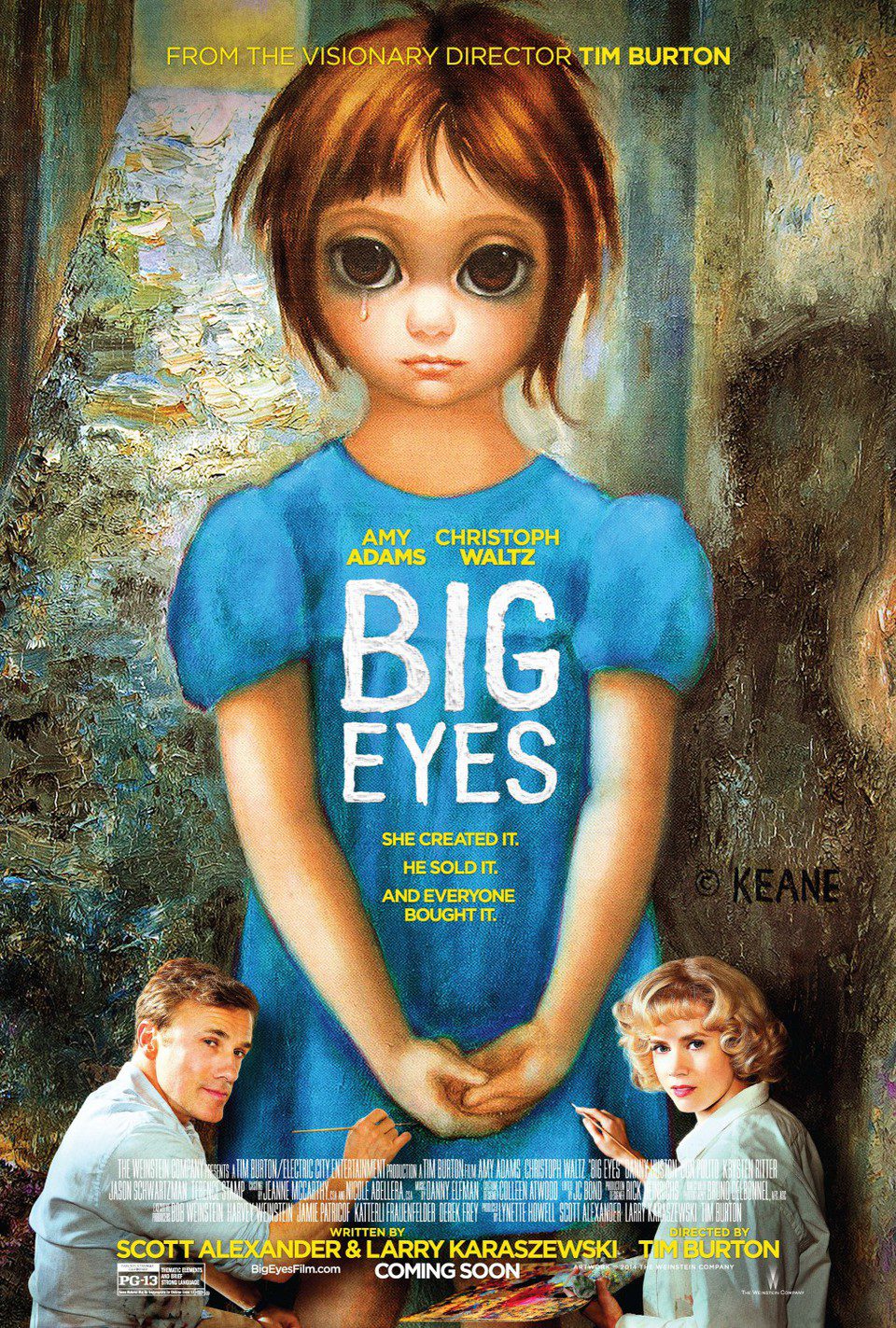 Poster of Big Eyes - EEUU