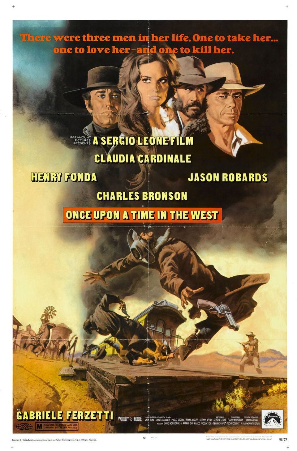 Poster of Once Upon a Time in the West - EEUU