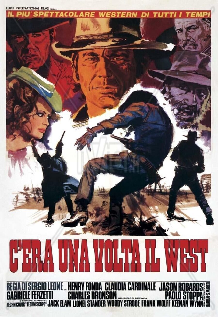 Poster of Once Upon a Time in the West - Italia