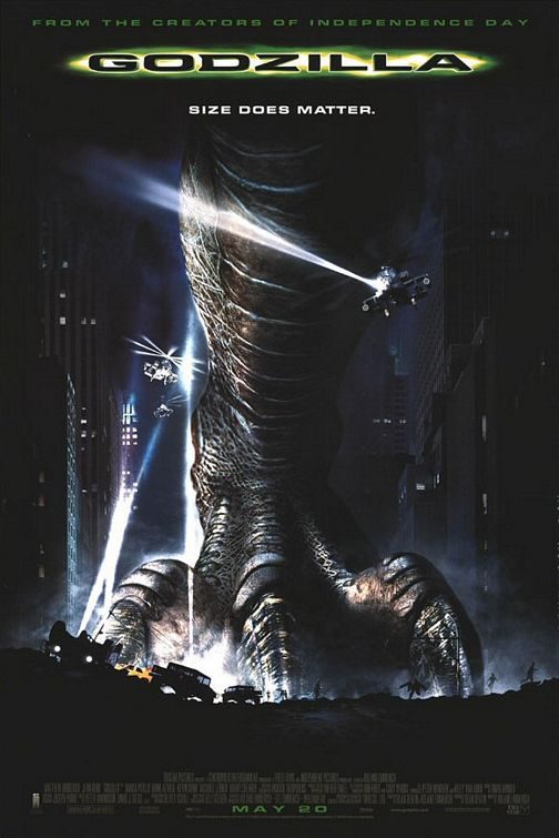 Poster of Godzilla - EEUU