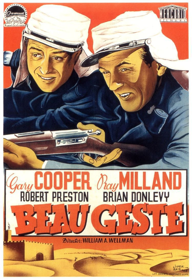 Poster of Beau Geste - EE.UU