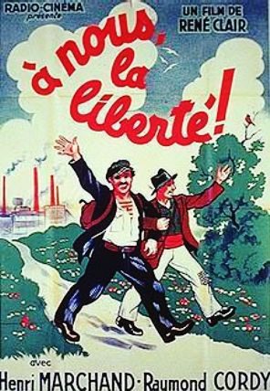 Poster of À Nous la Liberté - Francia