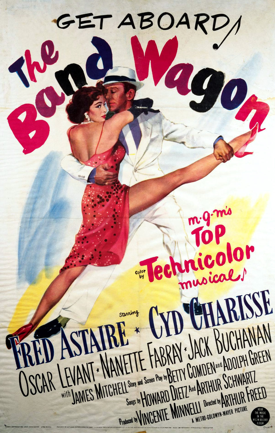 Poster of The Band Wagon - EEUU