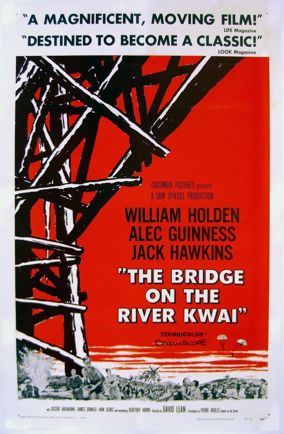 Poster of The Bridge on the River Kwai - Estados Unidos
