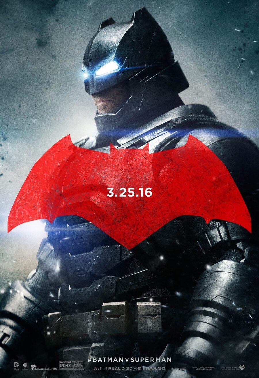 Poster of Batman v Superman: Dawn of Justice - Estados Unidos