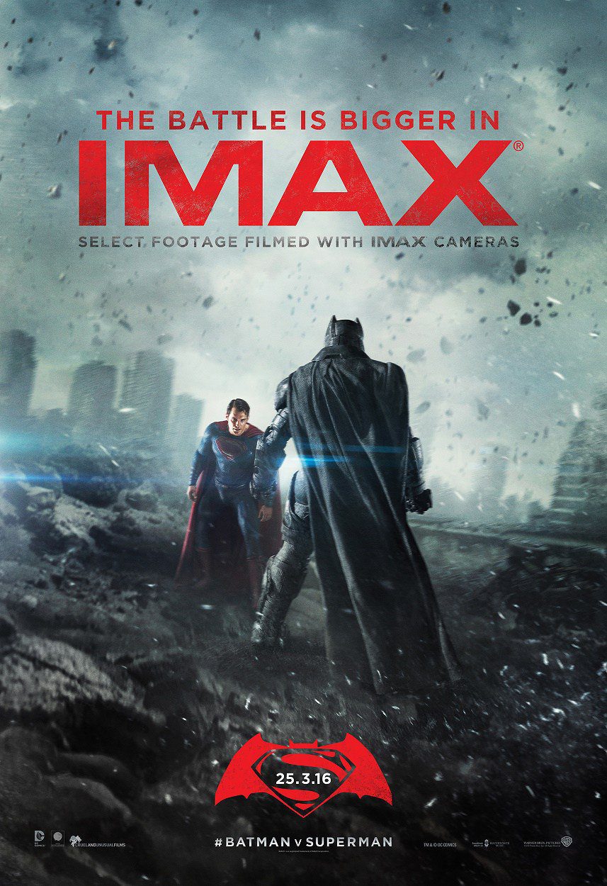Poster of Batman v Superman: Dawn of Justice - IMAX