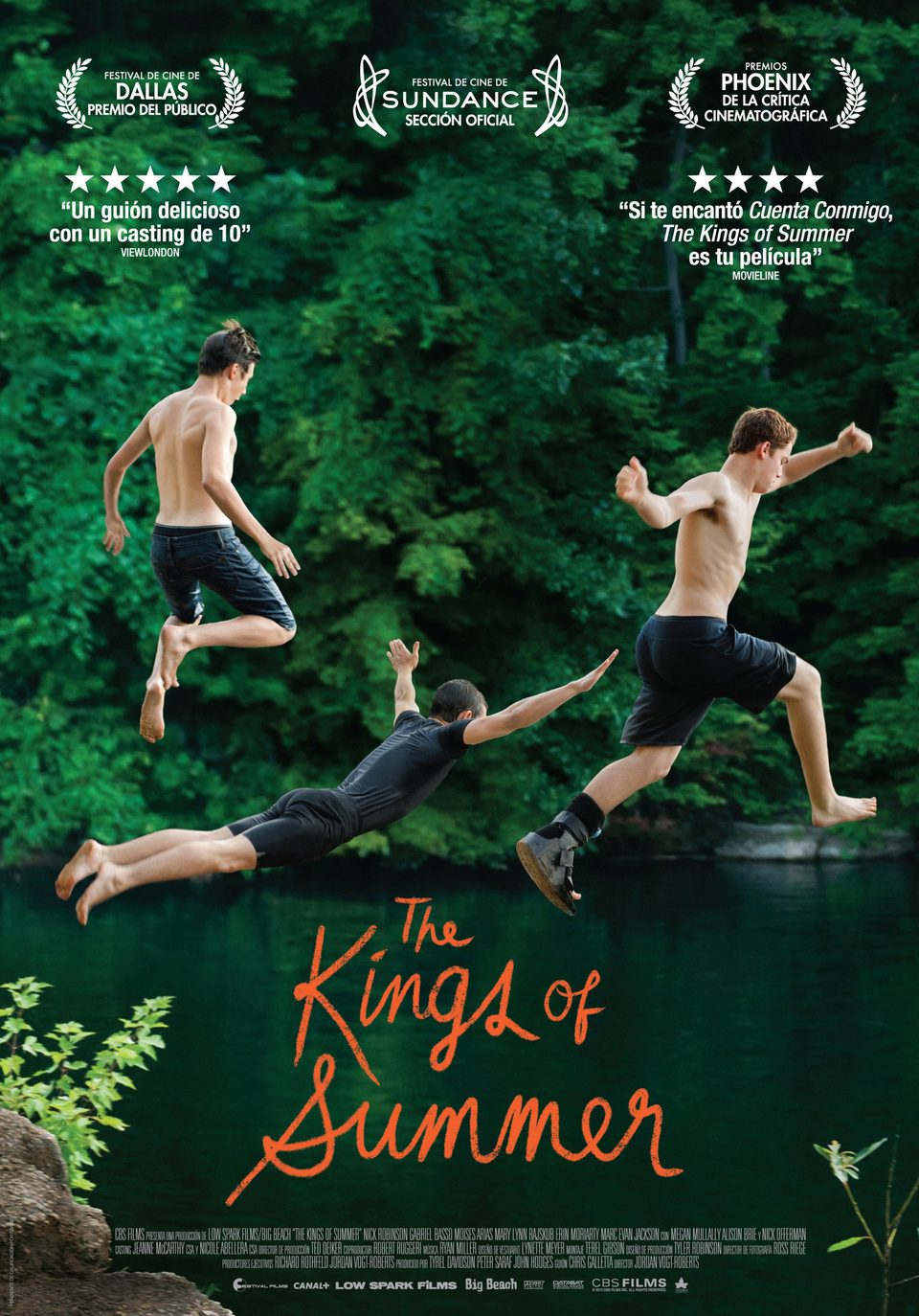Poster of The Kings of Summer - España