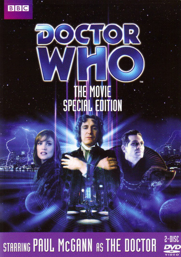 Poster of Doctor Who: The Movie - DVD Reino Unido