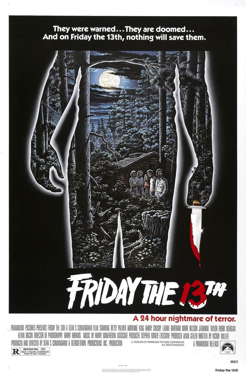Poster of Friday the 13th - EE.UU