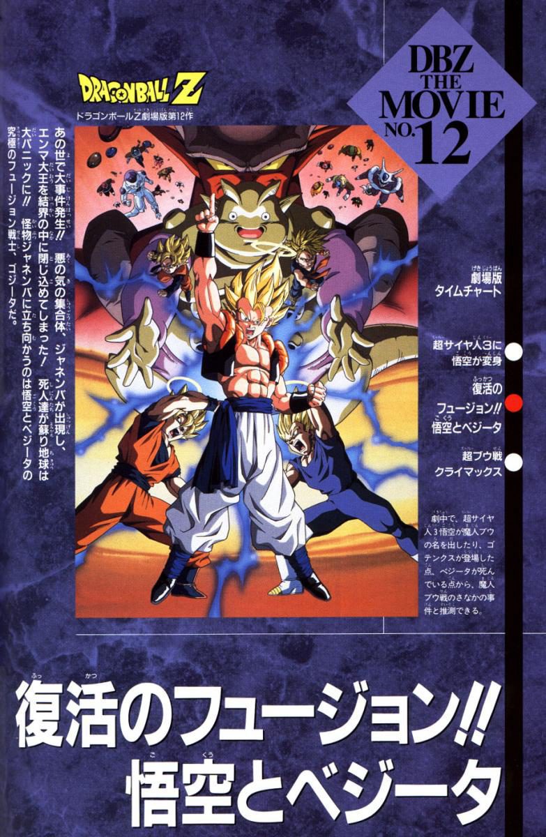 Poster of Dragon Ball Z: Fusion Reborn - Japón