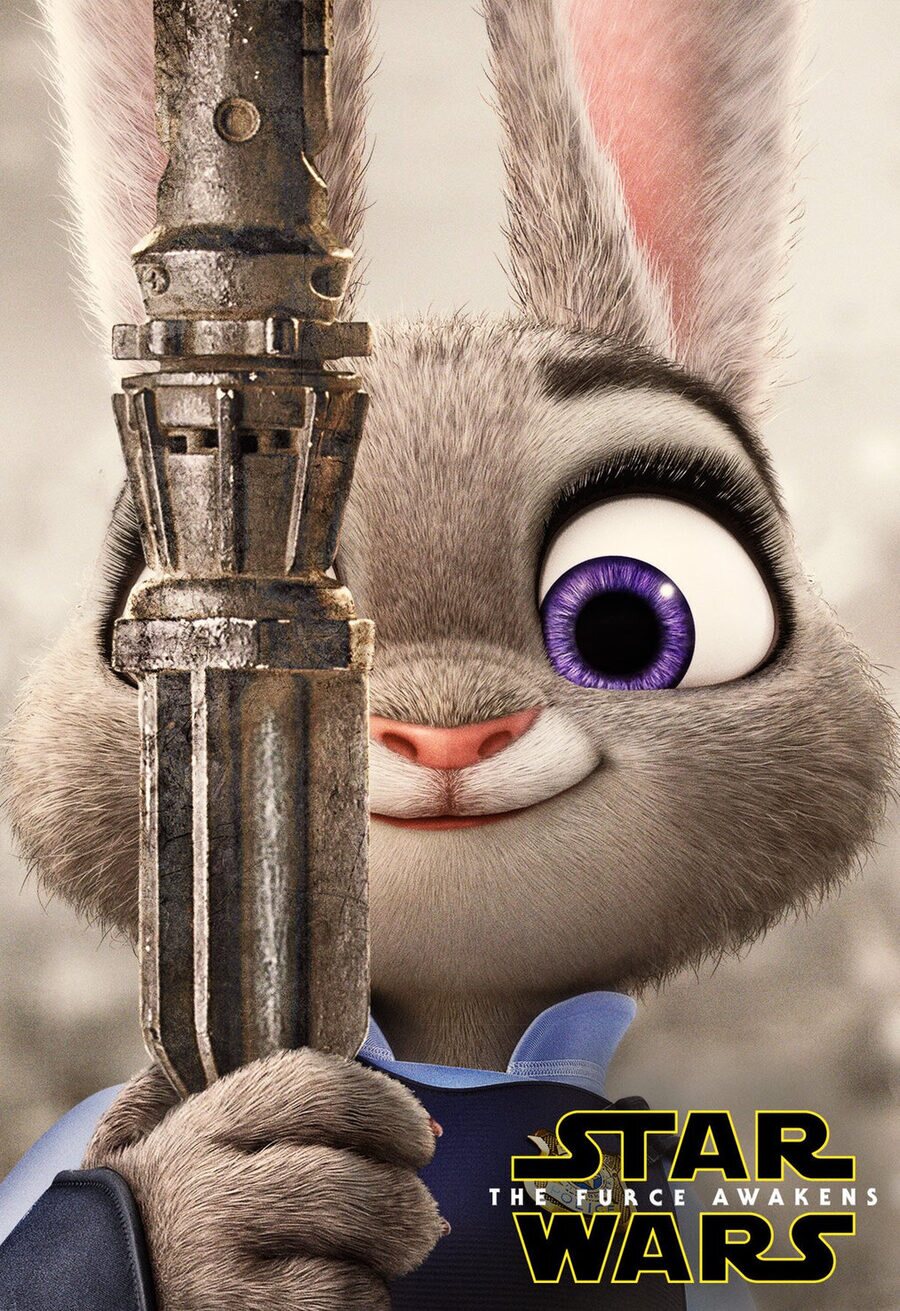 Poster of Zootropolis - Parodia Star Wars: El despertar de la Fuerza
