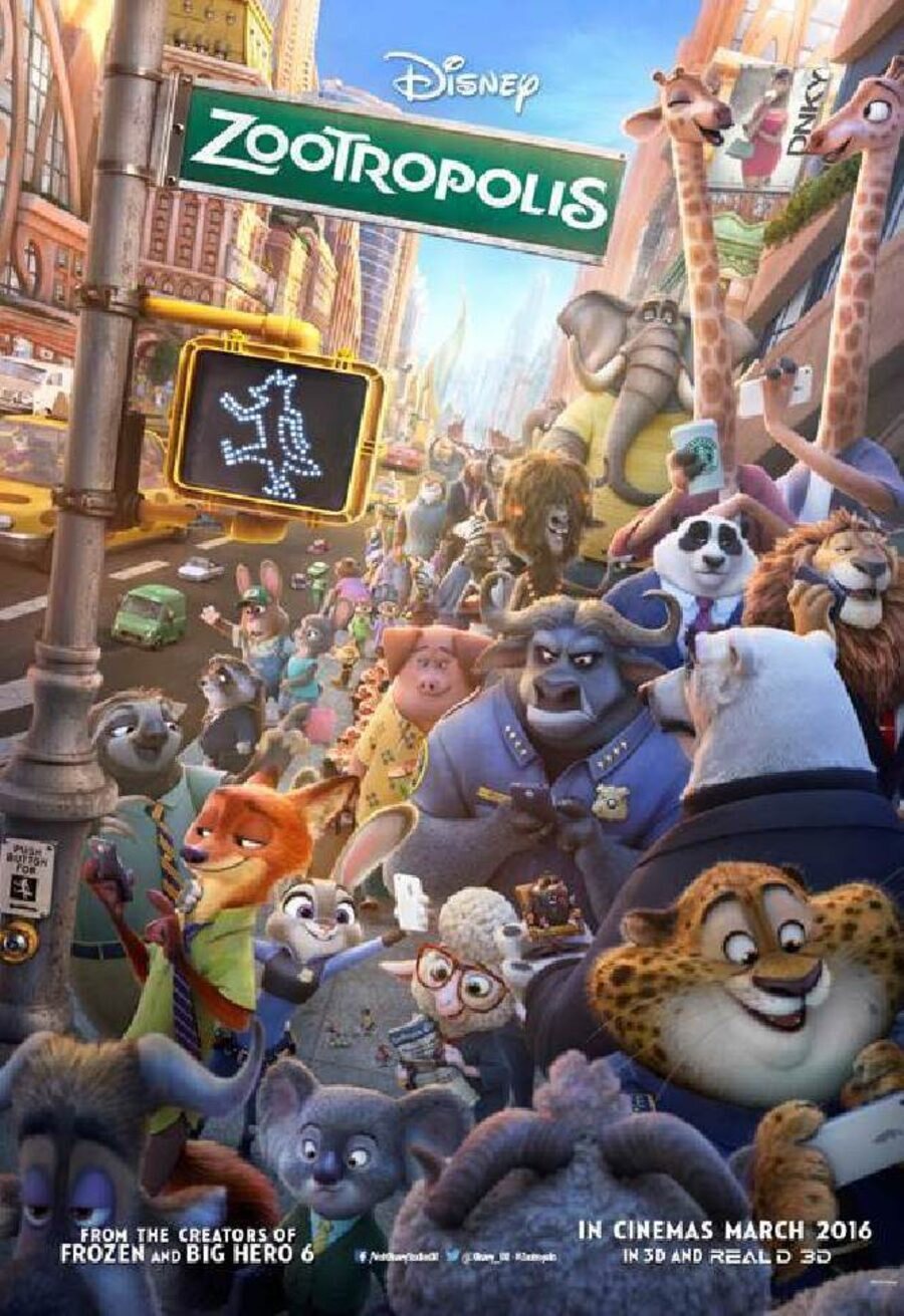 Poster of Zootropolis - UK