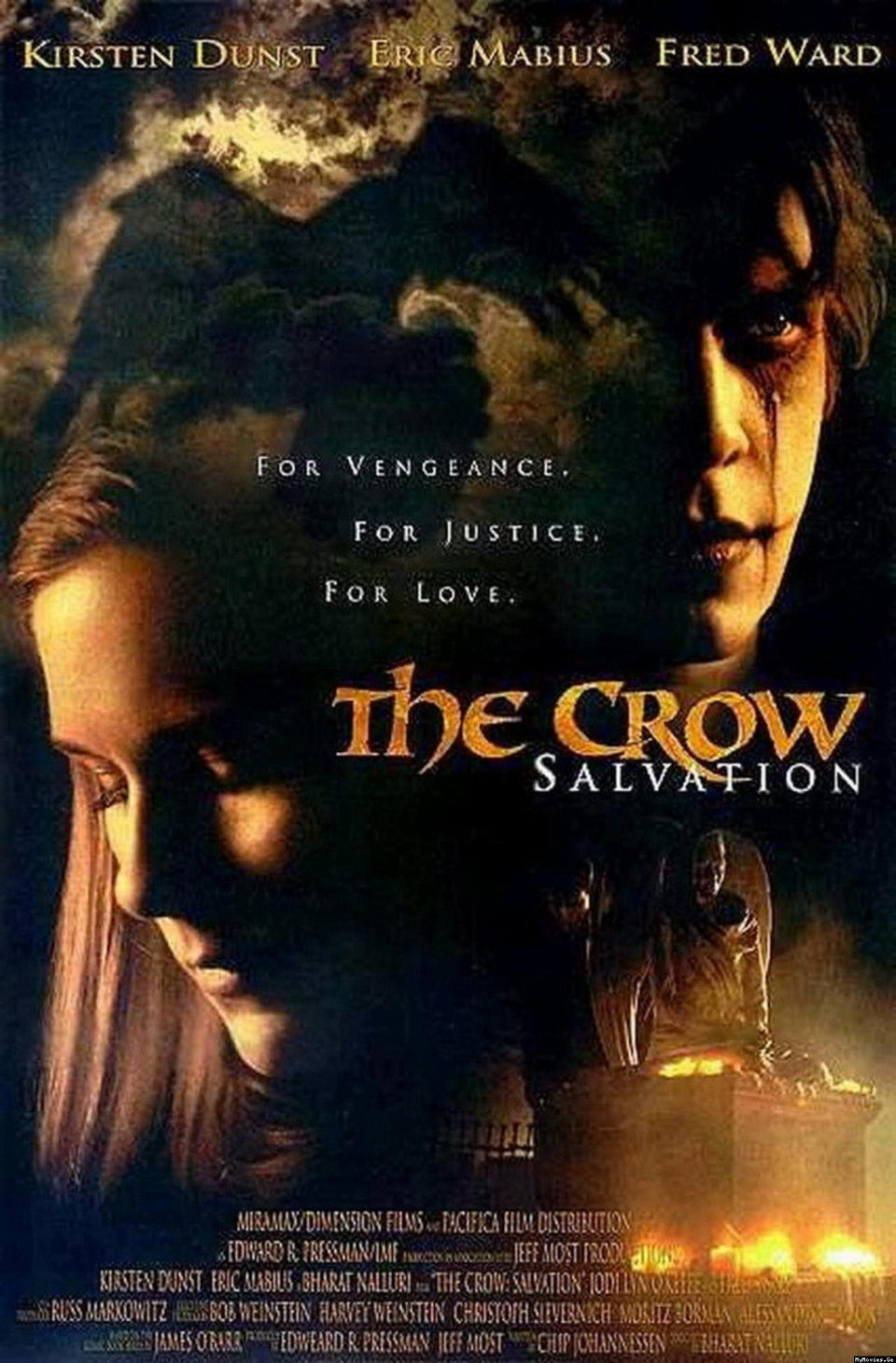 Poster of The Crow: Salvation - EE.UU