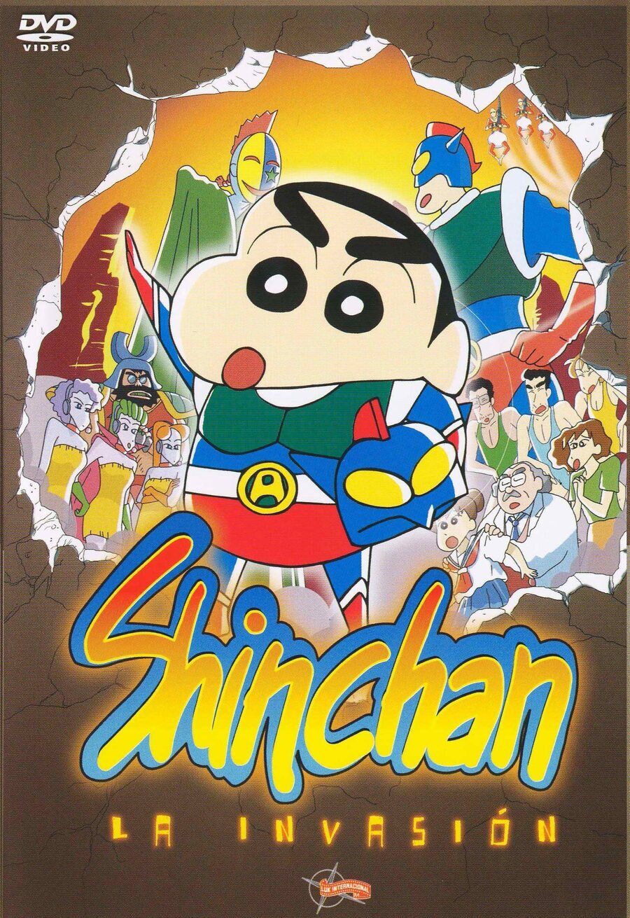 Poster of Shin-Chan: Action Kamen vs. Demon Haigure - España