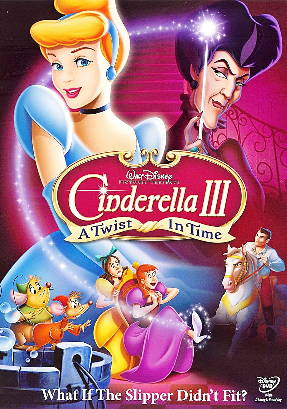Poster of Cinderella III: A Twist in Time - Estados Unidos