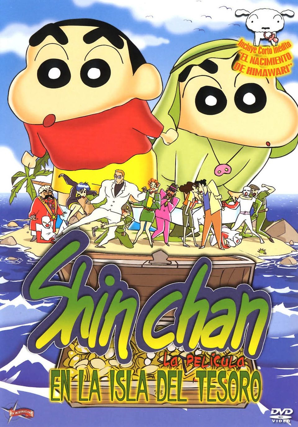 Poster of Shin Chan in the Treasure Island - España