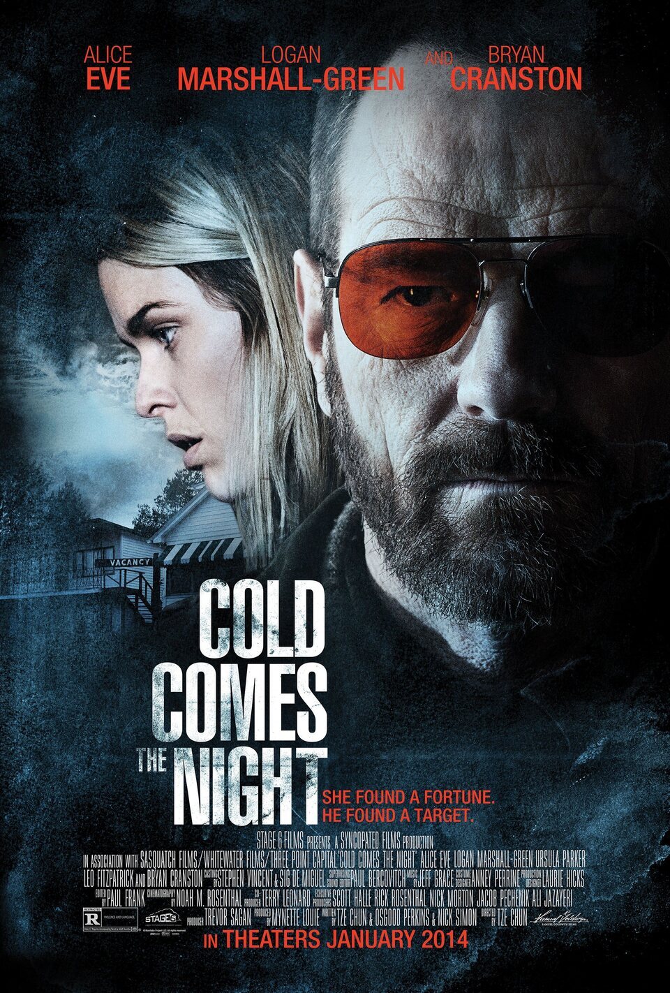 Poster of Cold Comes the Night - Estados Unidos