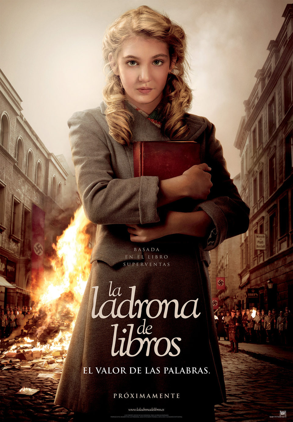 Poster of The Book Thief - Teaser España