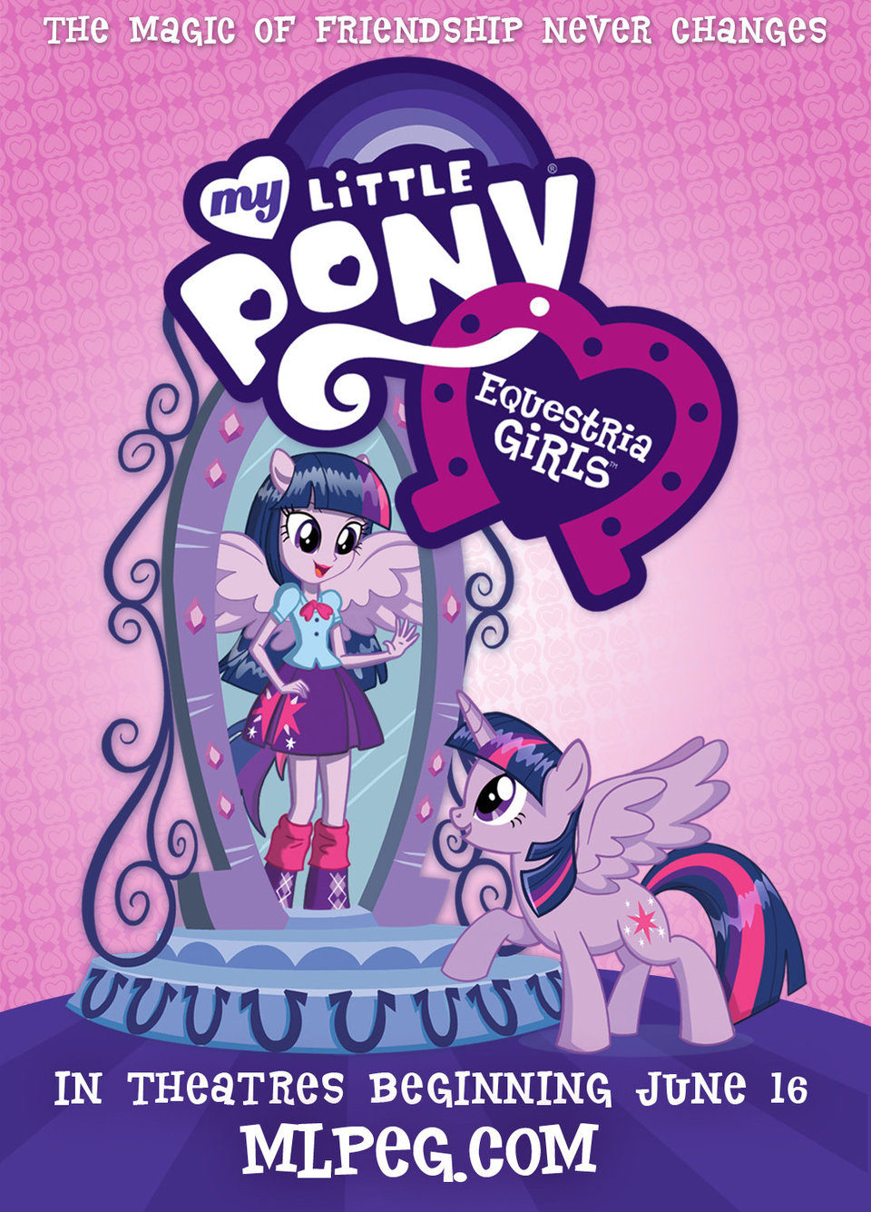 Poster of My Little Pony: Equestria Girls - EEUU
