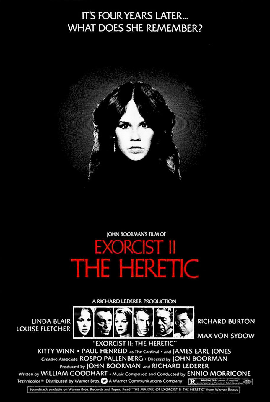Poster of Exorcist II: The Heretic - Estados Unidos