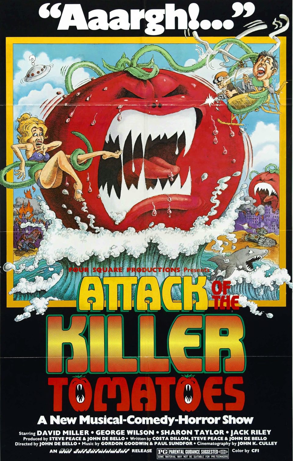 Poster of Attack of the Killer Tomatoes! - Estados Unidos