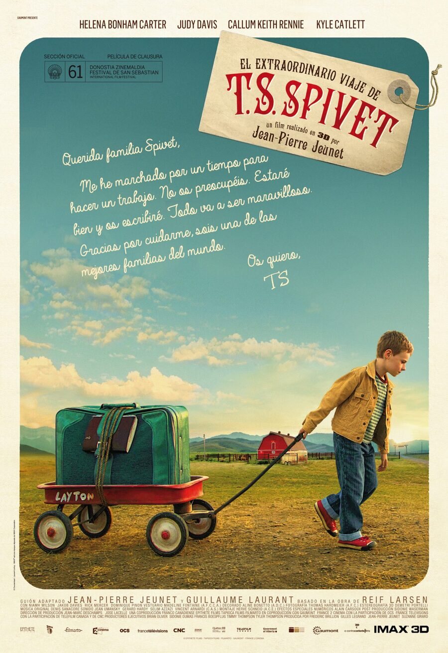 Poster of The Young and Prodigious T.S. Spivet - España