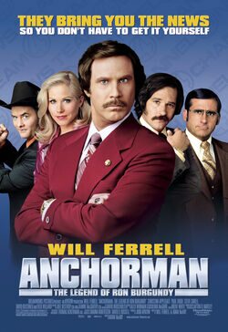 Poster Anchorman: The Legend of Ron Burgundy