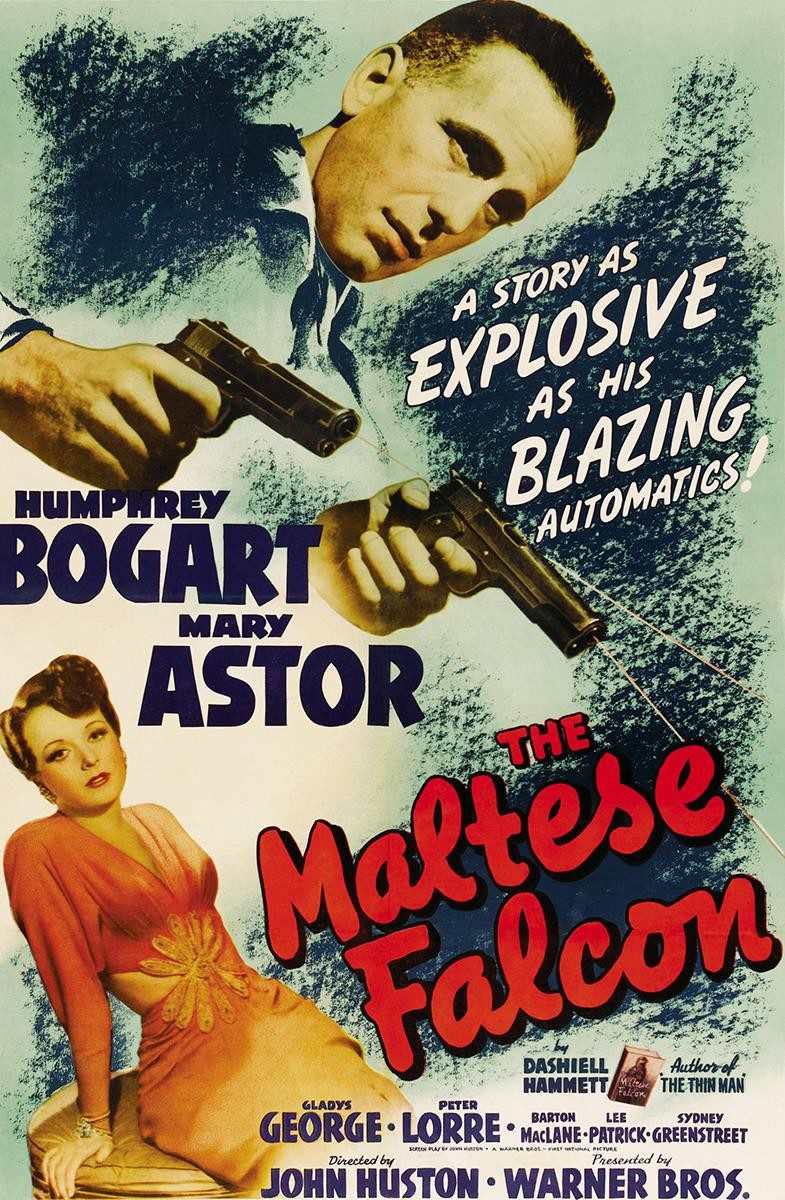 Poster of The Maltese Falcon - Estados Unidos