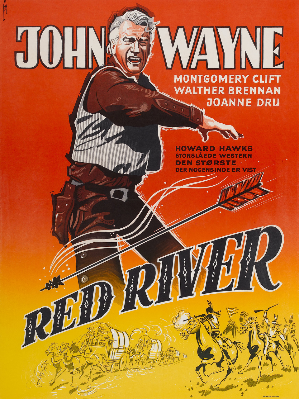 Poster of Red River - Estados Unidos