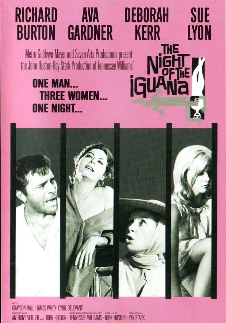 Poster of The Night of the Iguana - Estados Unidos