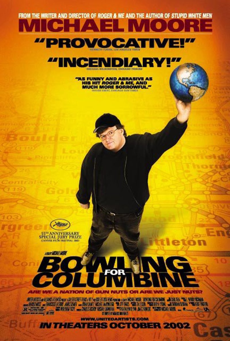 Poster of Bowling for Columbine - Estados Unidos