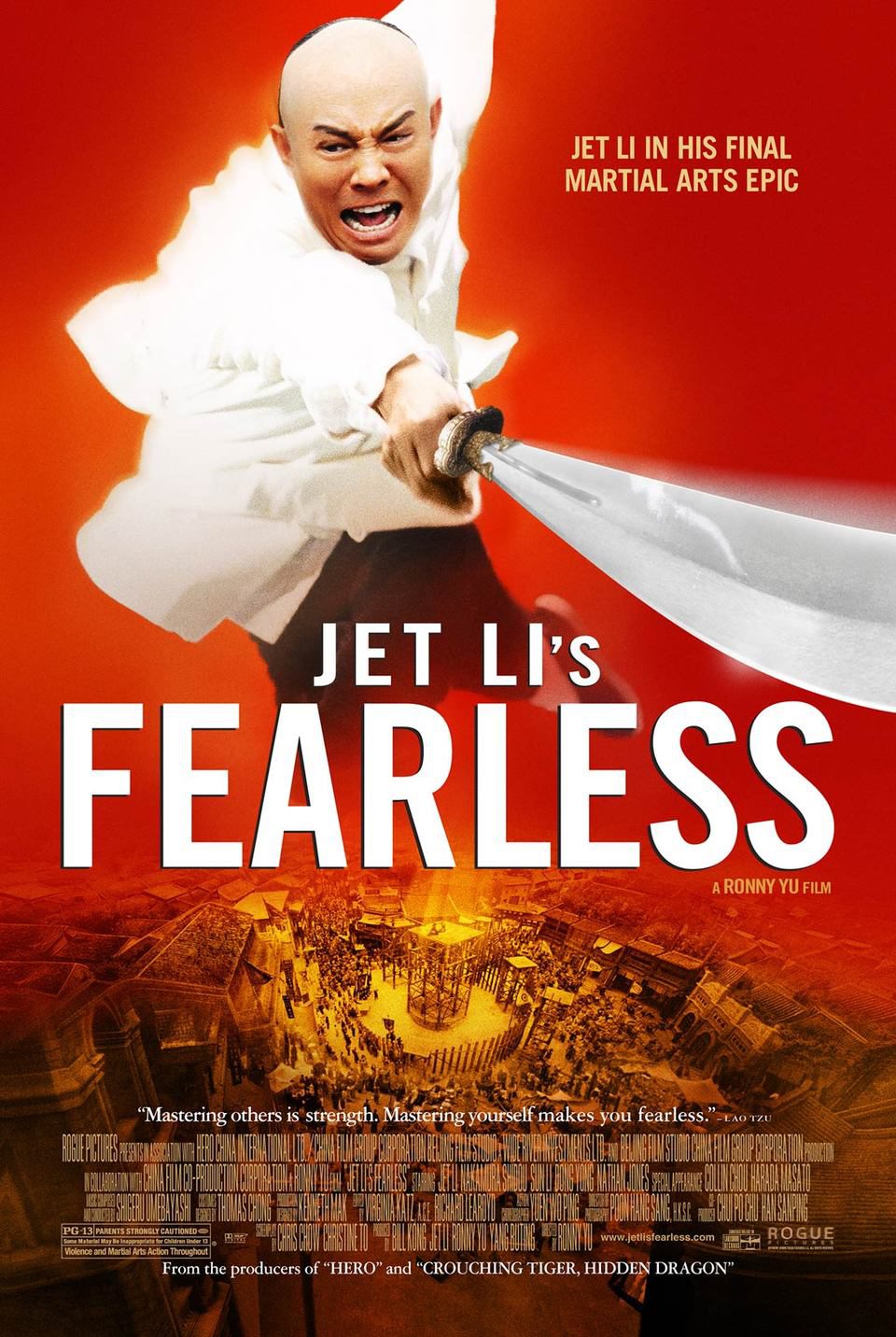 Poster of Fearless - Estados Unidos