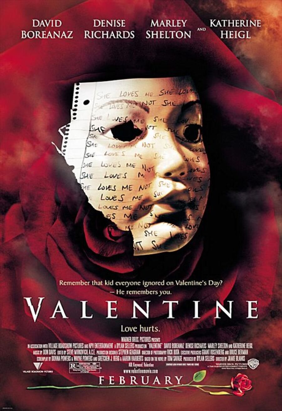 Poster of Valentine - Estados Unidos