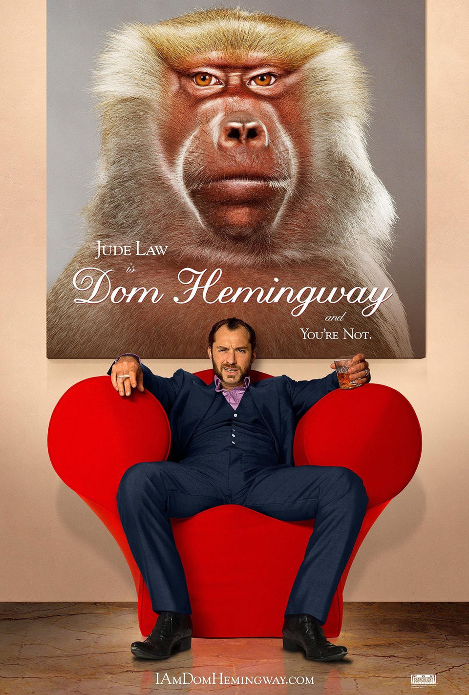 Poster of Dom Hemingway - Teaser Poster EE.UU