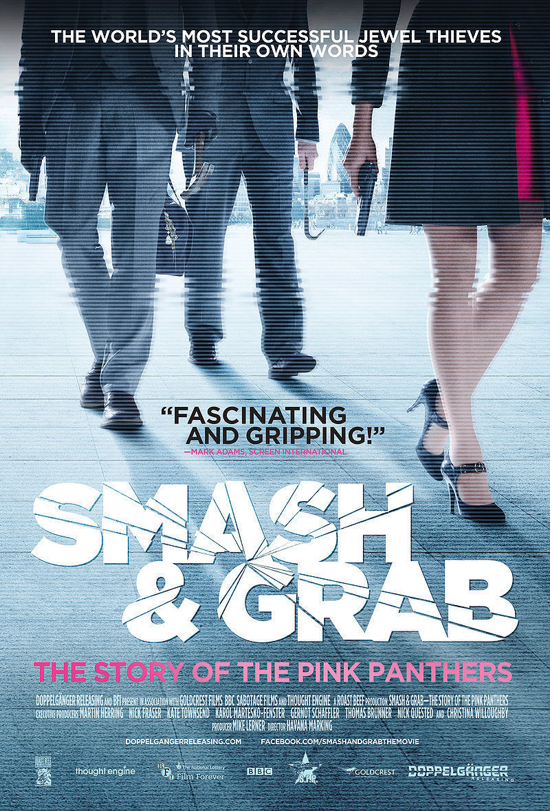 Poster of Smash & Grab: The Story of the Pink Panthers - Reino Unido