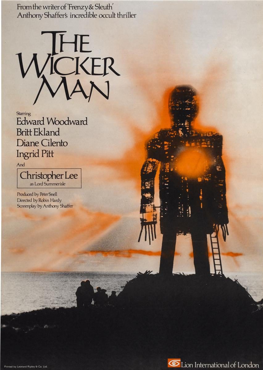 Poster of The Wicker Man - Reino Unido