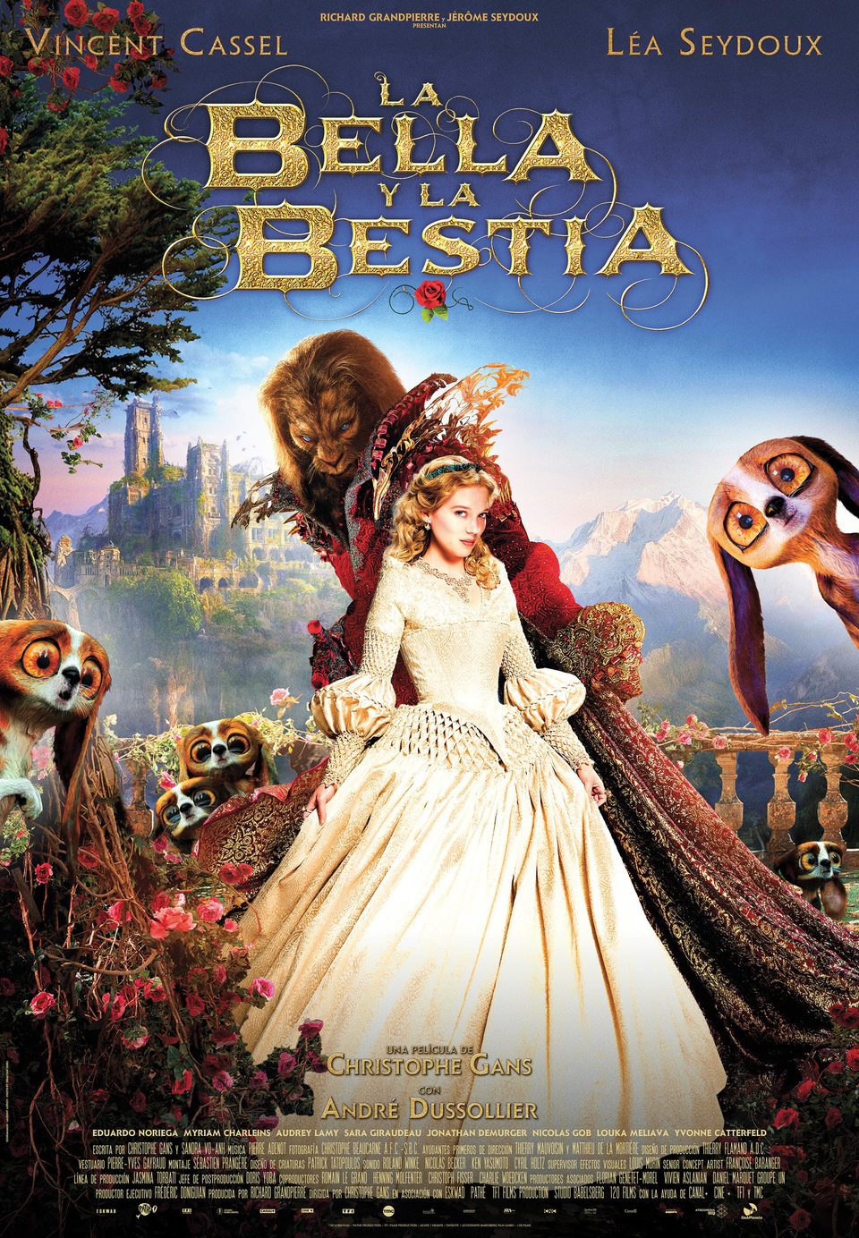 Poster of Beauty and the Beast - España