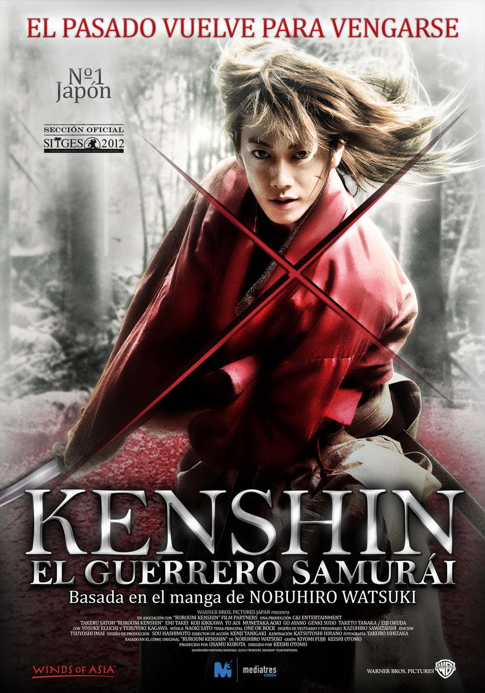Poster of Rurouni Kenshin - Póster oficial de 'Kenshin, el guerrero samurai'