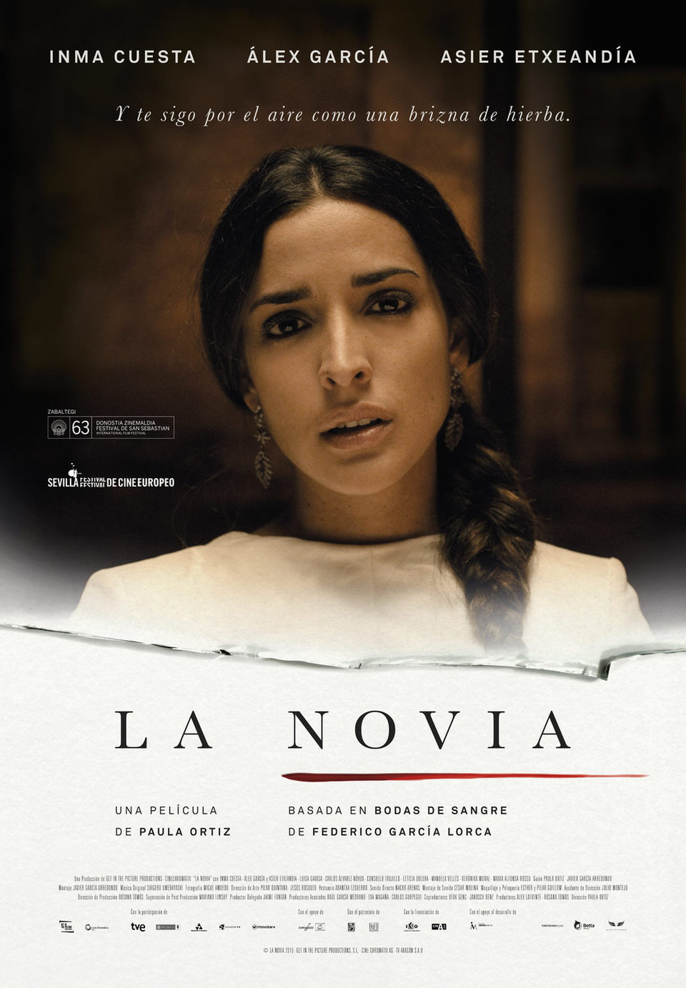España poster for La novia