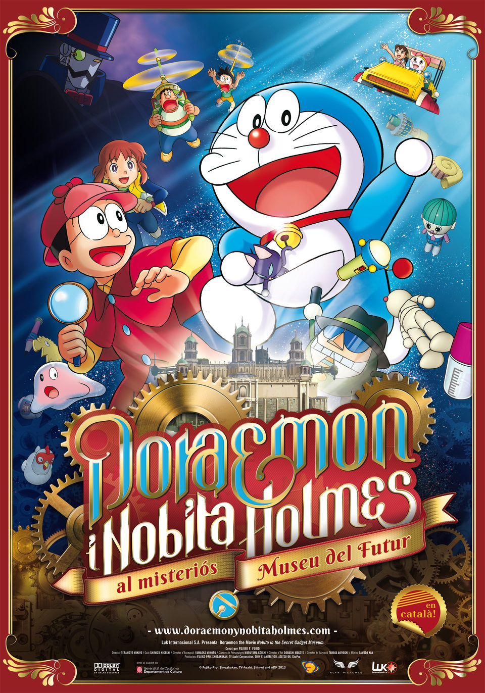 Poster of Doraemon the Movie: Nobita's Secret Gadget Museum - Cataluña