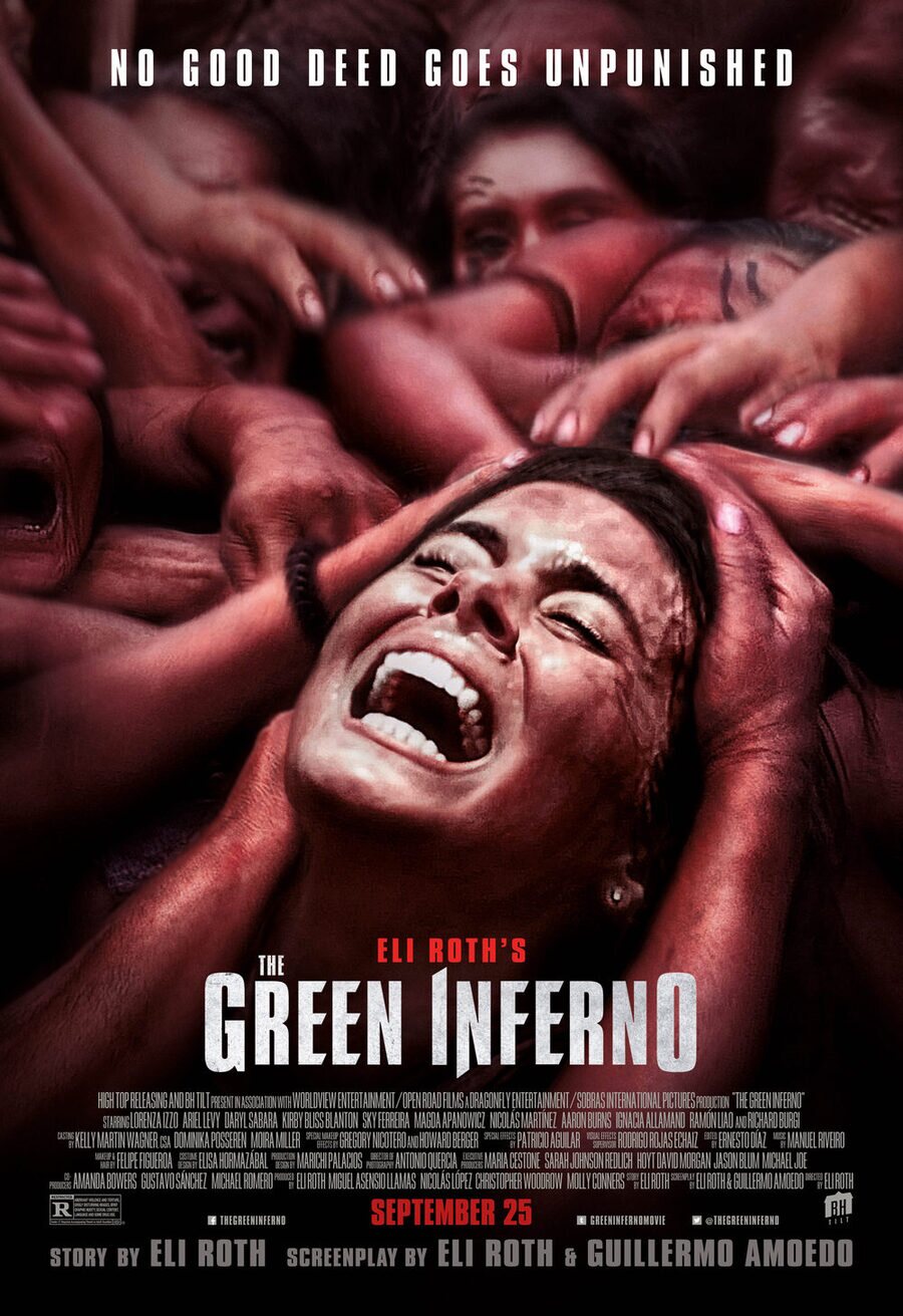 Poster of The Green Inferno - Estados Unidos
